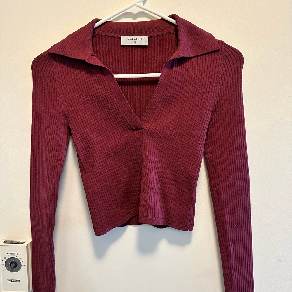 Babaton Knit Polo